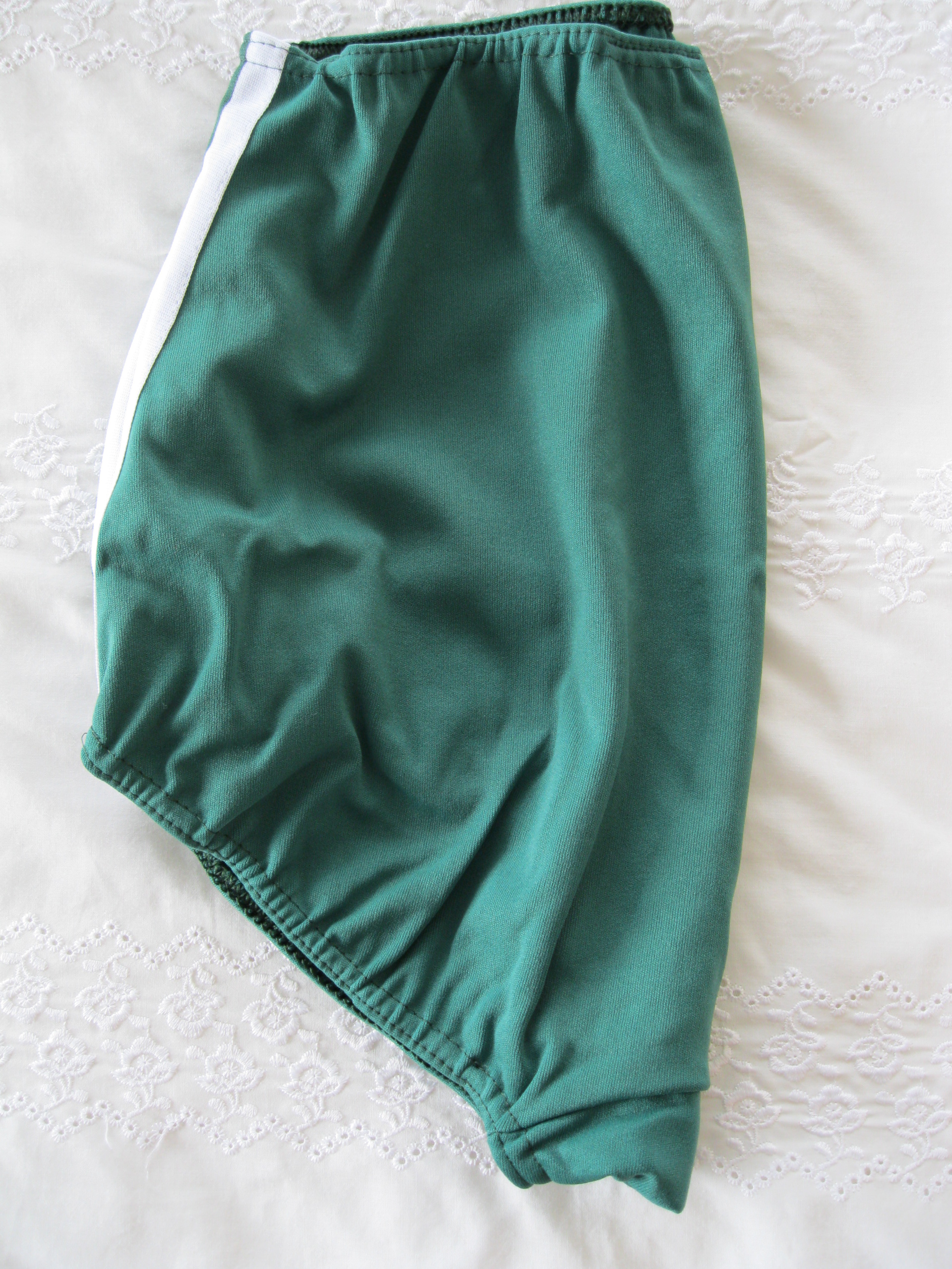 Girls Classic BOTTLE GREEN ( Ex LARGE -Size 30) Gym Knickers (Athletics  Shorts/Underwear) BY GYMPHLEX